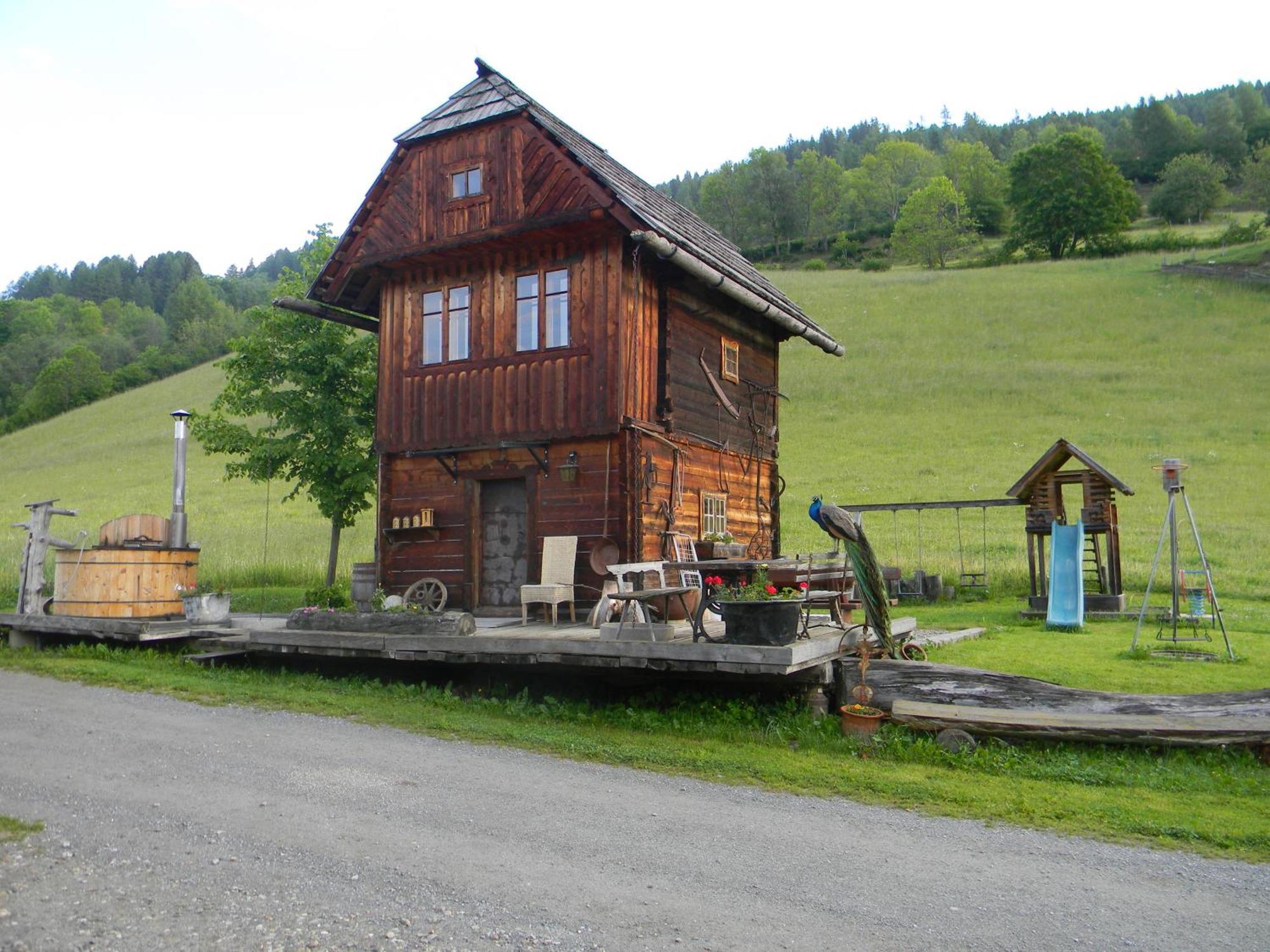 Huettenferien Koeberlhof Sankt Georgen ob Murau Ngoại thất bức ảnh